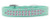Two Row Light Pink Crystal Size 14 Aqua Dog Collar S528-613-06 AQ-14