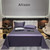 Color: Roland Purple, Size: 200x230cm - Long-staple Cotton Pure Cotton Solid Color Bed Sheet Q119-CJYD223269230DW