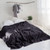 Color: Dark German Gray, Size: Bed Sheet 230x260cm - Simple Plain Linen Solid Color Single Double B Q119-CJYD219978815OL
