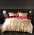 Style: Wine Red Camel, Size: 1.5M Flat Sheet - Solid Color Double-sided Silk Four-piece Set Silkwor Q119-CJCS226956380BY