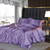 Pattern: Elegant Purple, Size Specification: 1.2m flat sheet Four piece - Artificial Silk Double-si Q119-CJYD224229019SH