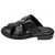 Color: Black, Size: 47 - Flat Wedge Heel Fish Mouth Hollow Sandals Men Q119-CJNS112377232FU