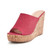 Color: Red, Size: 41 - Plus Size Women's Sandals For Outerwear Q119-CJYD204939548VE