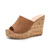 Color: Brown, Size: 34 - Plus Size Women's Sandals For Outerwear Q119-CJYD204939531EV