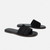 Summer Low-heeled Fold Surface Beach Sandals And Slippers Female Wild Simple Flip-flop Open-toed Fl Q119-CJNS1209175