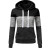 Color: black, size: M - Colorblock Hooded Drawstring Sweater Q119-CJNSSYWY01193-black-M