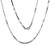 TK2440 - High polished (no plating) Stainless Steel Chain with No Stone A874-TK2440