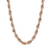 TK2434R - IP Rose Gold(Ion Plating) Stainless Steel Chain with No Stone A874-TK2434R