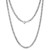 TK2438 - High polished (no plating) Stainless Steel Chain with No Stone A874-TK2438