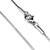 TK2435 - High polished (no plating) Stainless Steel Chain with No Stone A874-TK2435