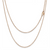 TK2423R - IP Rose Gold(Ion Plating) Stainless Steel Chain with No Stone A874-TK2423R