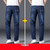Color: Blue 09 2p, Size: Size 33 - Summer Thin Jeans Men's Loose Straight Q119-CJXX216845054BY
