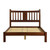 Queen Farmhouse Style Solid Wood Platform Bed Frame with Headboard in Cherry Q280-GWQU3900