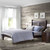 Queen Farmhouse Style Solid Wood Platform Bed Frame with Headboard in Cherry Q280-GWQU3900