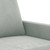 vidaXL Sofa Chair Light grey Velvet (100% polyester), metal, textilene A949-359179
