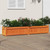 vidaXL Garden Planter Wax Brown Solid pine wood A949-837498