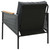 vidaXL Garden Chair Black A949-4009301
