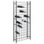vidaXL Wine Rack for 96 Bottles Black Iron A949-325923