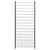 vidaXL Wine Rack for 96 Bottles Black Iron A949-325923