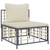 vidaXL Garden Lounge Set Anthracite A949-3186788
