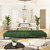 vidaXL Sofa Bed Dark Green Velvet (100% polyester), wood, plastic Compact A949-375765