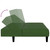 vidaXL Sofa Bed Dark Green Velvet (100% polyester), wood, plastic Compact A949-375765