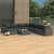vidaXL Patio Lounge Set Set of 9 Grey A949-48282