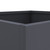 vidaXL Planter Anthracite Cold-rolled steel Medium Durable Planter A949-841573