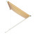 vidaXL Awning Yellow and White A949-143753