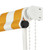 vidaXL Awning Yellow and White A949-143753