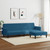 vidaXL Sofa Set Blue Velvet, wood, foam Medium A949-3216279