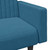 vidaXL Sofa Set Blue Velvet, wood, foam Medium A949-3216279