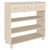 vidaXL Console Table Honey Brown Solid Pine Wood, MDF Medium A949-340464