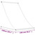 vidaXL Retractable Awning Cream Polyester fabric with PA coating, Steel A949-368758