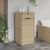 Garden Storage Cabinet Beige PE Rattan Large A949-365562