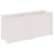vidaXL Garden Planter White Solid Pinewood Large Durable A949-810755