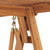 vidaXL Swing Bench Wooden Brown Solid Teak Wood Large Durable A949-316629
