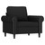 vidaXL Sofa Chair Black Velvet, Metal Single Durable Armchair A949-359514