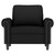 vidaXL Sofa Chair Black Velvet, Metal Single Durable Armchair A949-359514