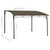 vidaXL Sunshade Awning Taupe Powder-coated steel, 100% polyester A949-312254