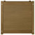 vidaXL Garden Planter Honey brown Solid pine wood Large Durable A949-810564