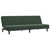 vidaXL Sofa Bed Dark Green Velvet, Foam, Wood, Plastic Standard A949-375928