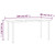 vidaXL Garden Dining Set Black A949-3156656