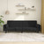 vidaXL Sofa Bed Black Velvet (100% polyester), wood, plastic Compact A949-337519