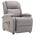 vidaXL Electric Massage Chair Light grey Fabric (100% polyester), metal A949-3074009