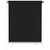 vidaXL Roller Blind Black High-density polyethylene (HDPE) 47.2 x 55.1 in A949-312942