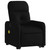 vidaXL Stand Up Massage Recliner Chair Black Fabric, metal, plywood A949-3206947
