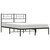 vidaXL Bed Frame Black Steel Full Bed Frame Rectangular Traditional A949-355266