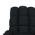 Recliner Chair Black Fabric (100% polyester), Plywood, Iron Medium A949-289798