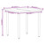 vidaXL Garden Dining Set Black A949-3099560
